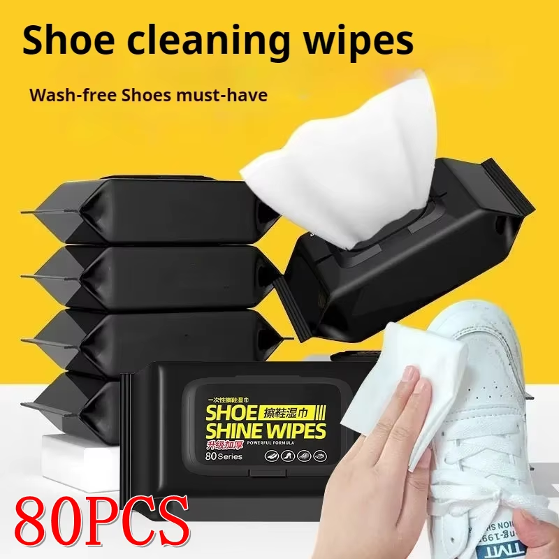 Sneaker Care Wipes - 12/30/80 Unidades de Lenços de Limpeza