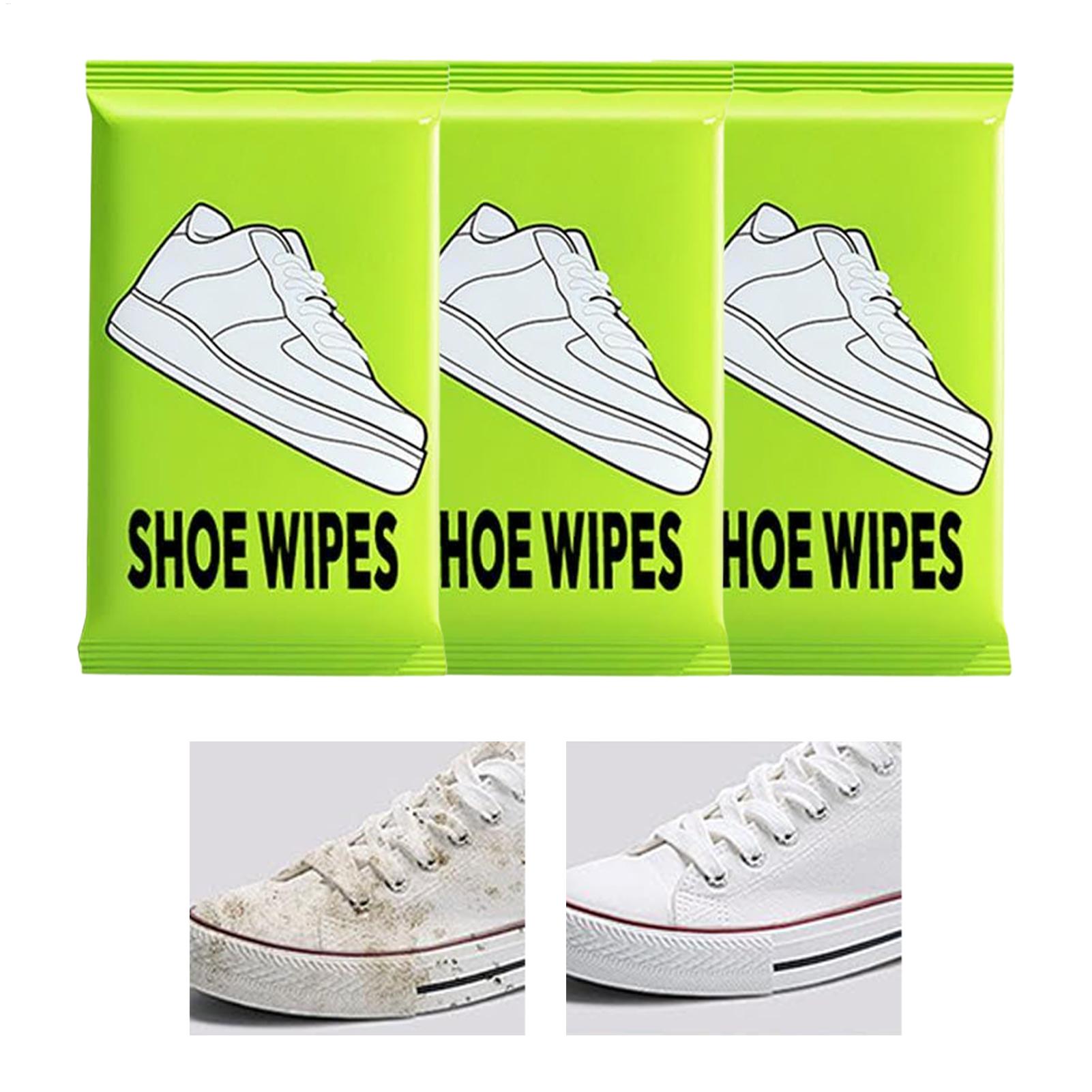 Sneaker Care Wipes - 3 saco de sapatos toalhetes de