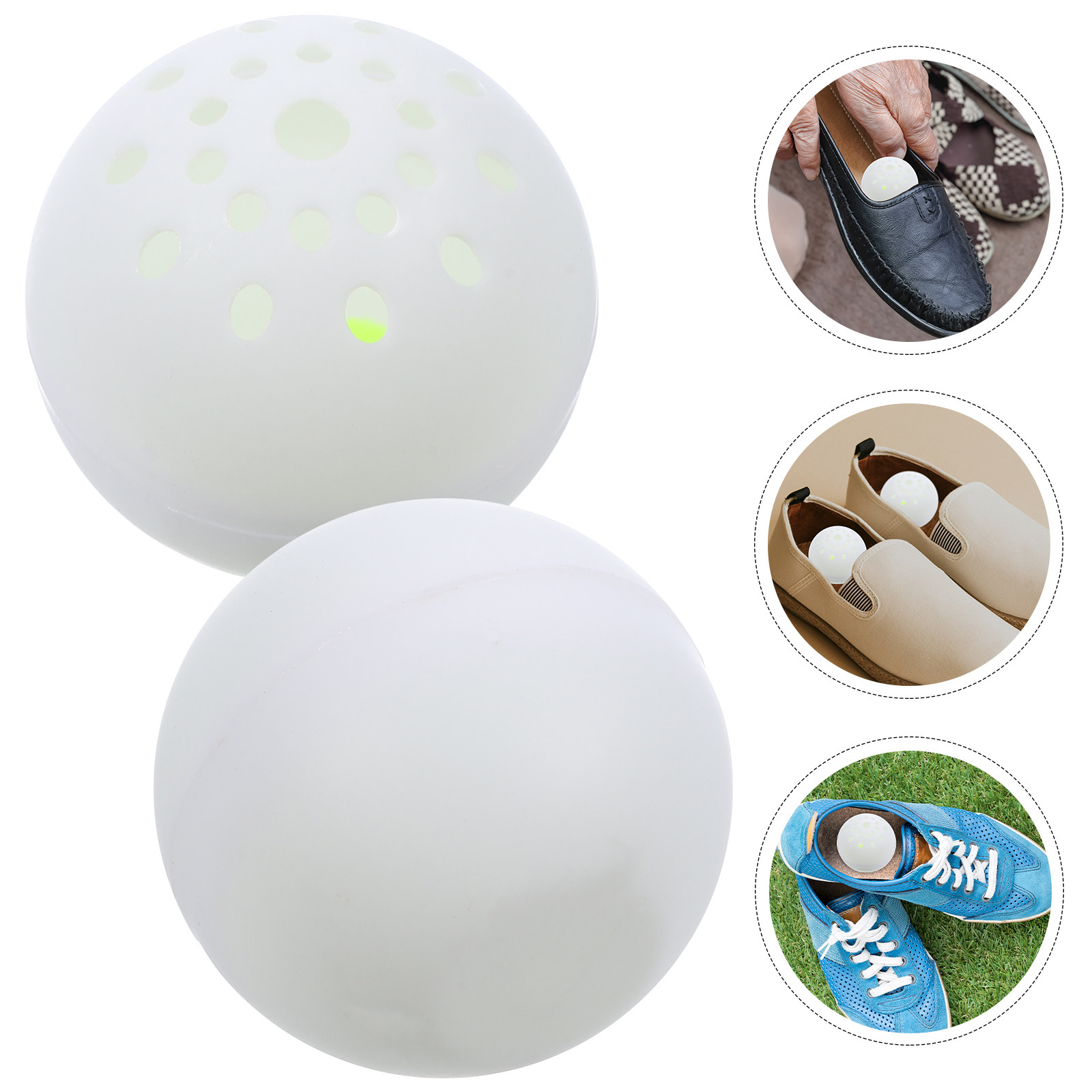 Shoe Deodorizer Ball - 20 Bolas Desodorizantes para Sapatos, Absorvedor