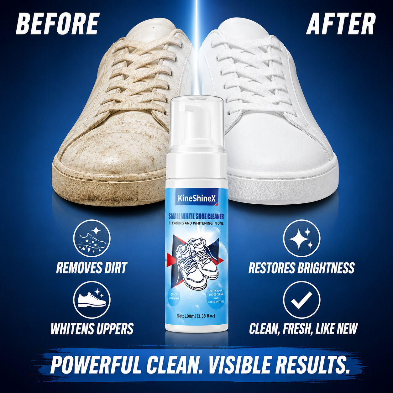 Sneaker Care Foam - Kits de Limpeza de Calçados Gihen,