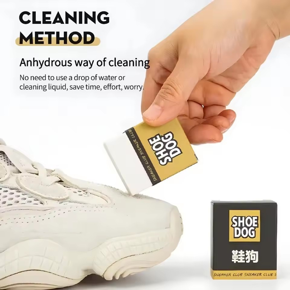 Borracha de sapato portátil br - Sneaker Care Foam avaliação e preço