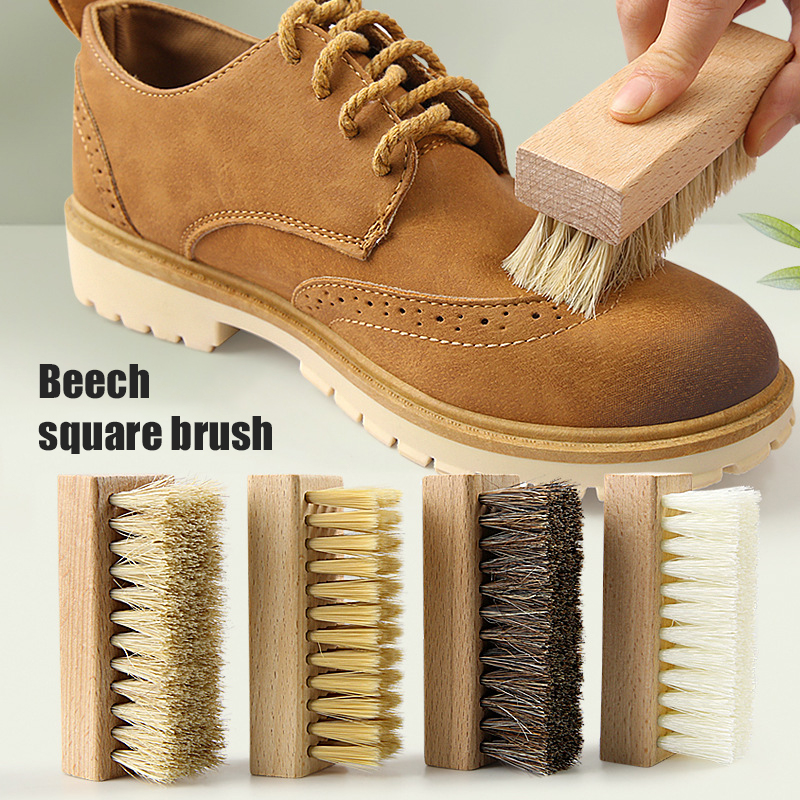 1pc cerdas de porco escova de  - Sneaker Care Kit avaliação e preço