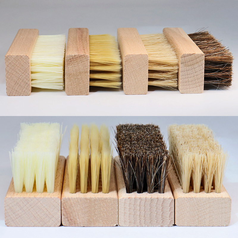 1pc cerdas de porco escova de  - Sneaker Care Kit avaliação e preço
