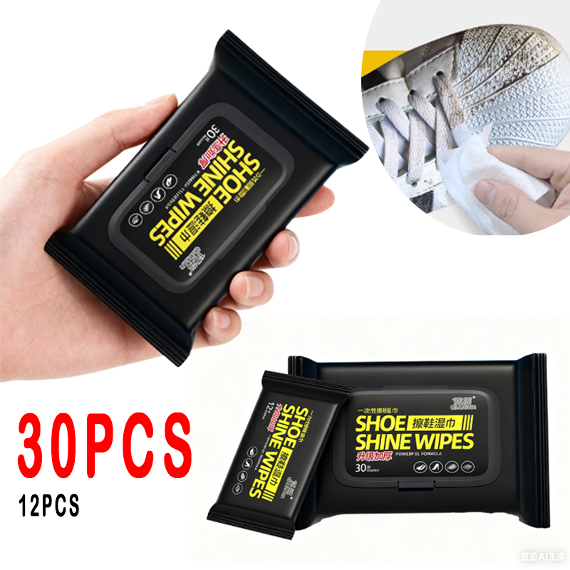 12 pçs/30 pçs sapatos descartá - Sneaker Care Wipes avaliação e preço