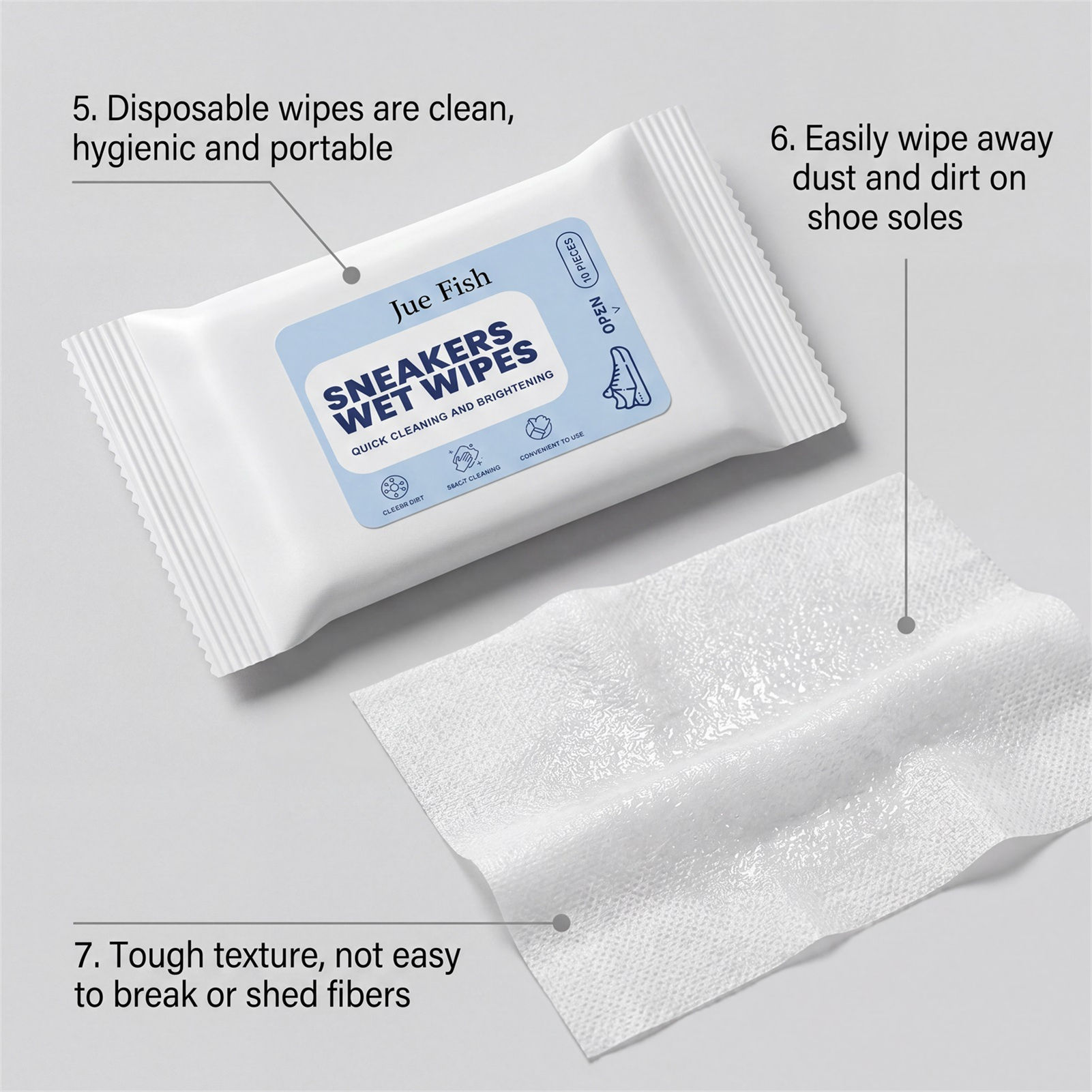 Lenços de Limpeza para Calçado - Sneaker Care Wipes avaliação e preço