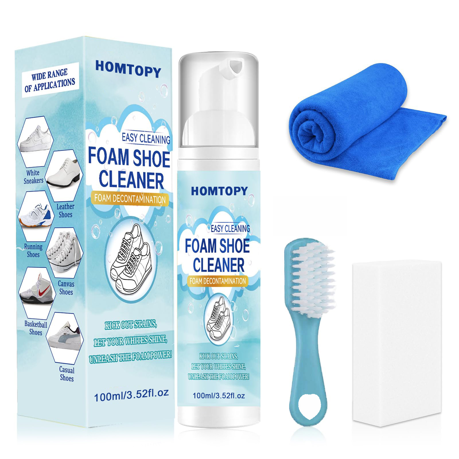 Kit de limpeza de sapatos, lim - Sneaker Care Kit avaliação e preço