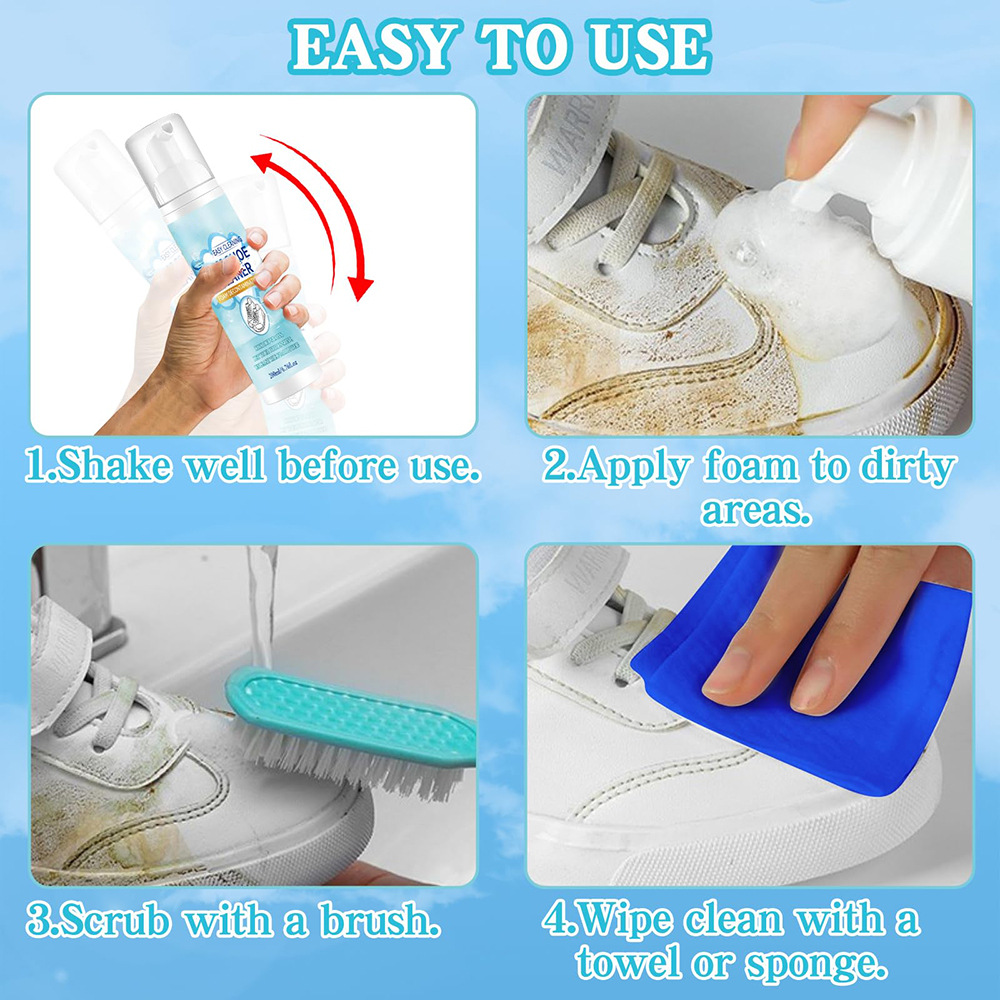 Kit de limpeza de sapatos, lim - Sneaker Care Kit avaliação e preço